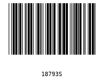Barra Código, Code 39 18793