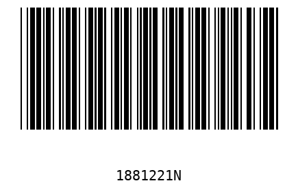 Bar code 1881221