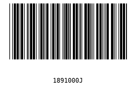 Barra Código 1891000