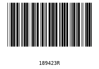 Barcode 189423