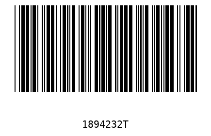 Bar code 1894232