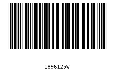 Bar code 1896125