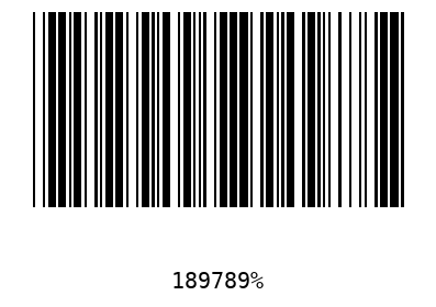 Barcode 189789