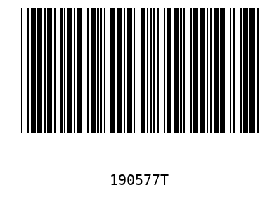 Barra Código 190577