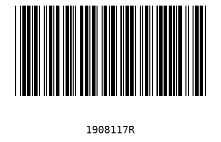 Bar code 1908117