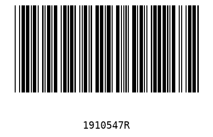 Bar code 1910547