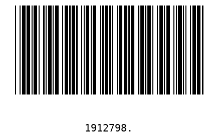 Bar code 1912798