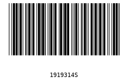 Barcode 1919314