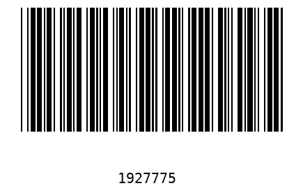 Barcode 1927775