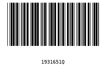 Barcode 1931651