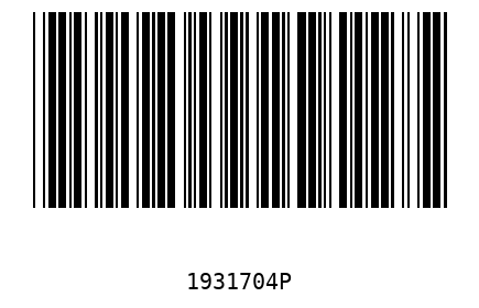 Barcode 1931704