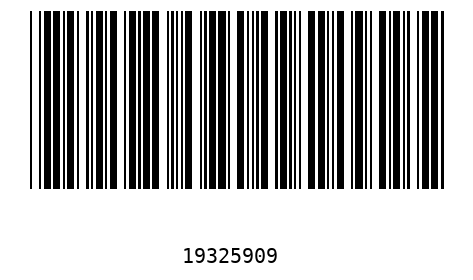 Barcode 19325909
