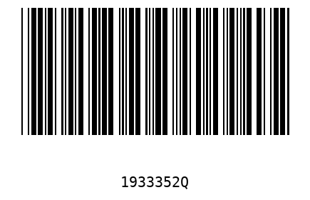 Bar code 1933352