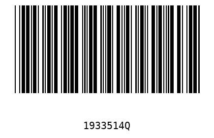Bar code 1933514