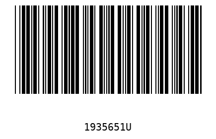 Bar code 1935651