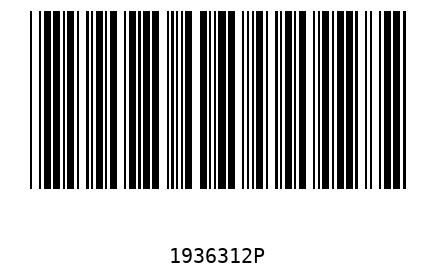 Bar code 1936312