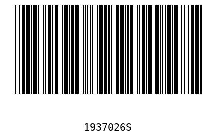 Bar code 1937026