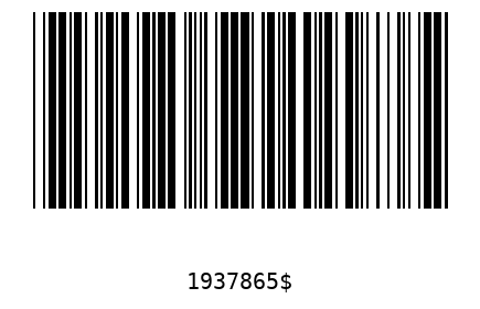 Barra Código 1937865