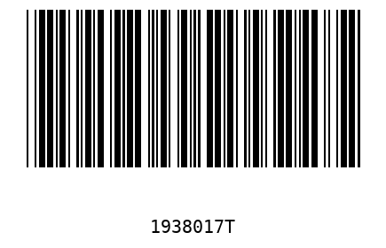 Bar code 1938017