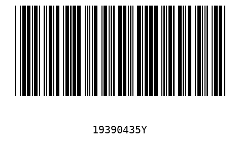 Barra Código 19390435