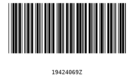 Barcode 19424069