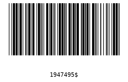 Barra Código 1947495