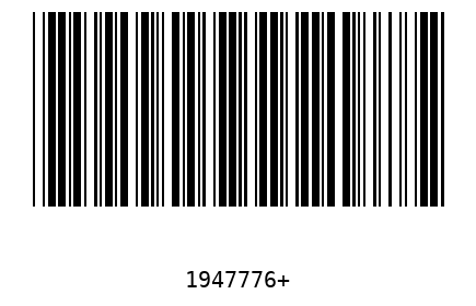Bar code 1947776