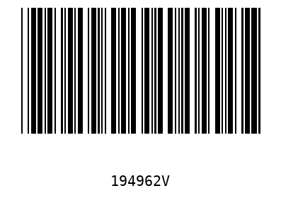 Barcode 194962