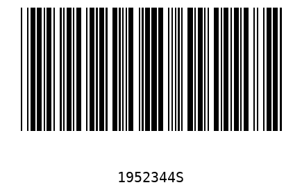Bar code 1952344