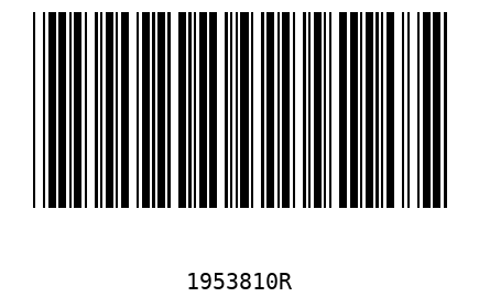 Bar code 1953810
