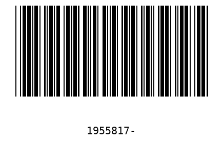 Bar code 1955817