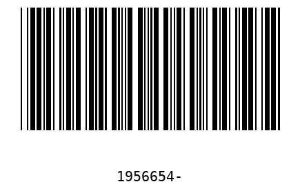 Bar code 1956654