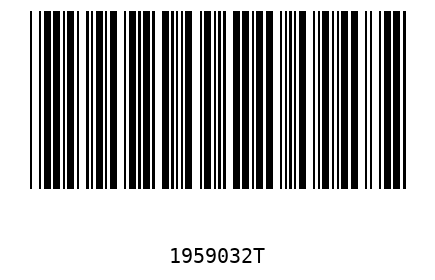 Bar code 1959032