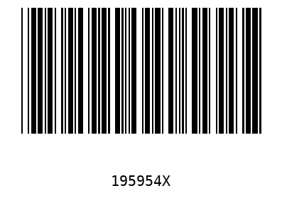 Barcode 195954