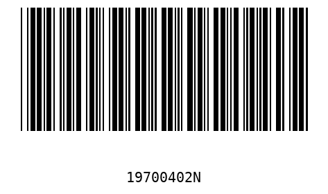 Barcode 19700402