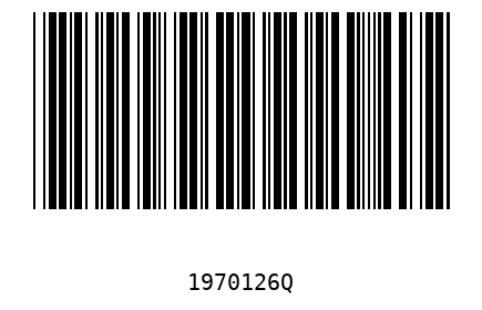 Barra Código 1970126