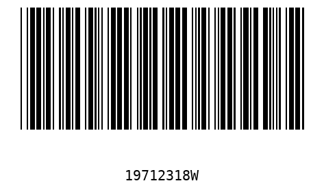 Barcode 19712318