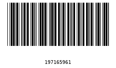 Barcode 19716596