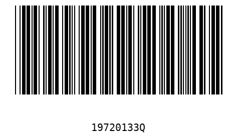 Bar code 19720133
