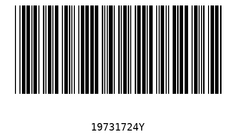 Barcode 19731724