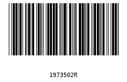 Bar code 1973502