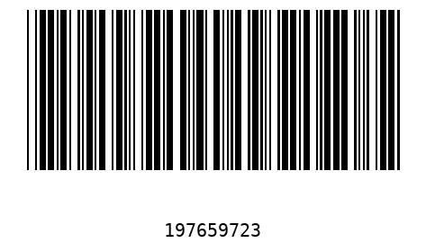 Bar code 19765972