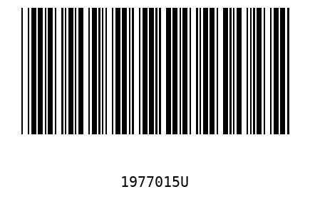 Barcode 1977015