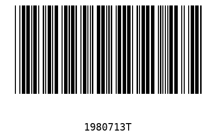 Barcode 1980713