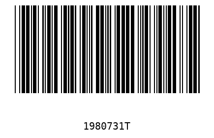 Barcode 1980731
