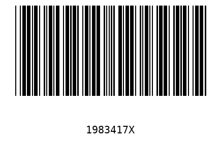 Barra Código 1983417