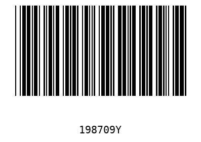 Barcode 198709