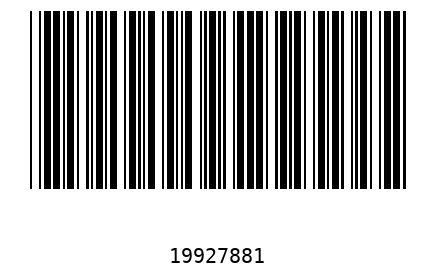 Barra Código 1992788