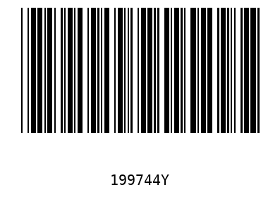 Bar code 199744