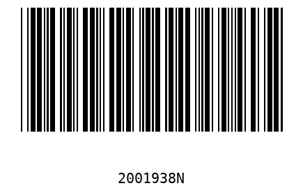 Barra Código 2001938